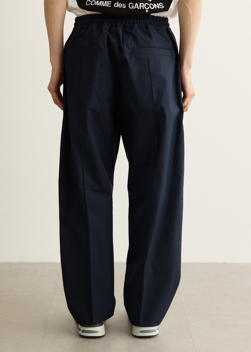 Cotton Twill Elastic Pants