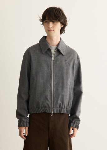 Ami De Coeur Padded Zipped Jacket
