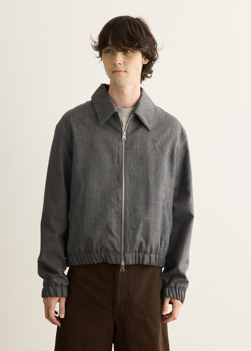 Ami De Coeur Padded Zipped Jacket