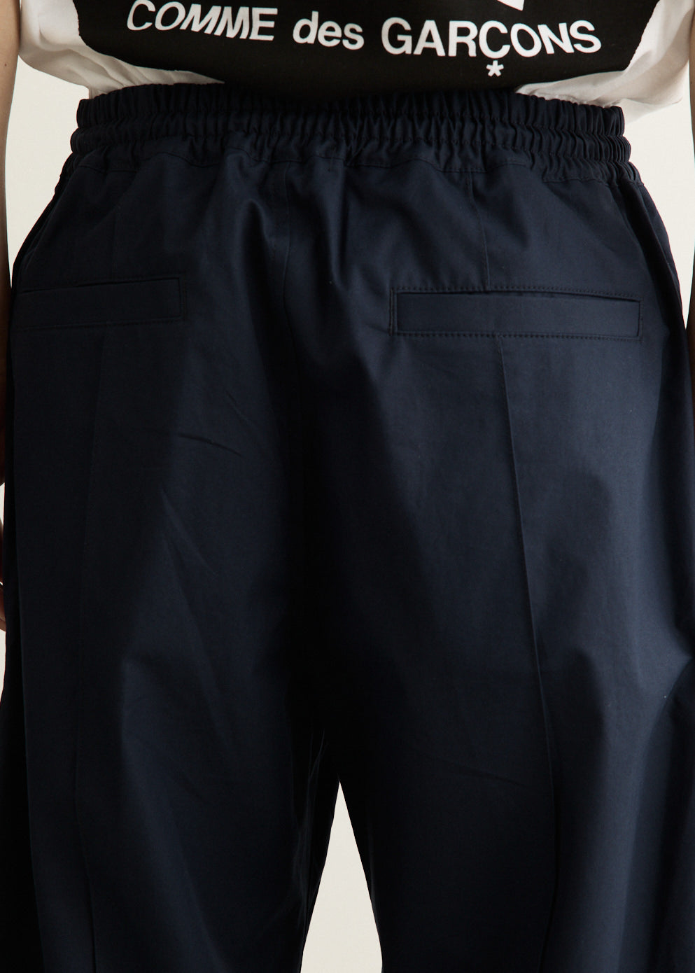 Cotton Twill Elastic Pants