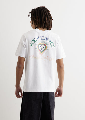 For The Peace Gradient Printed T-Shirt