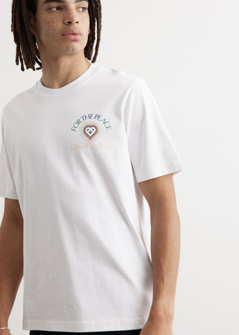 For The Peace Gradient Printed T-Shirt