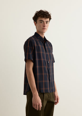 Bruce Ombre Check Short Sleeve Shirt