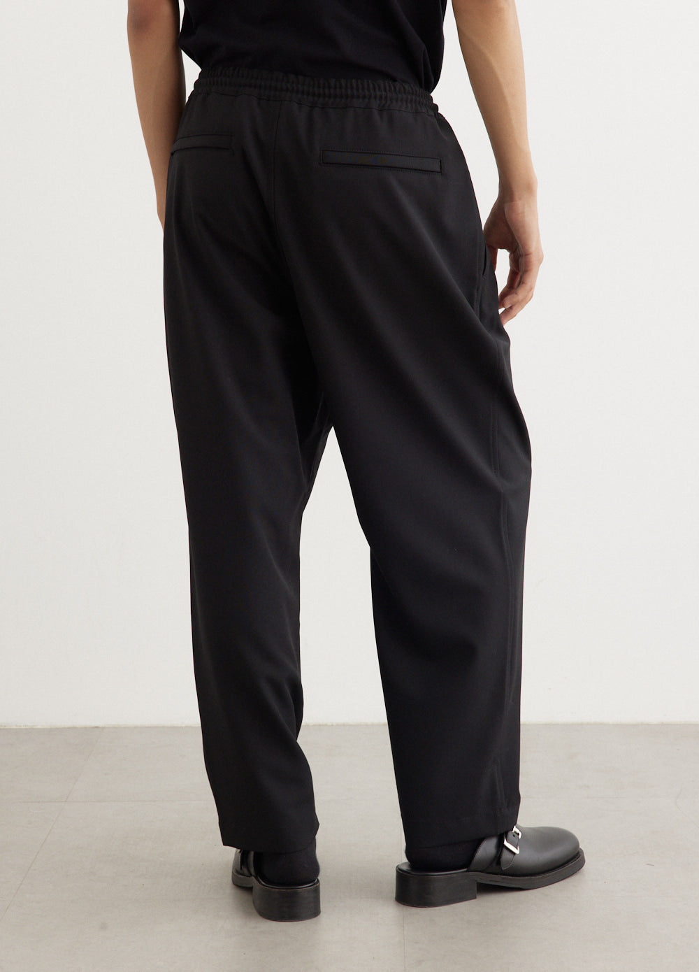 Wool High Density Poplin Pants