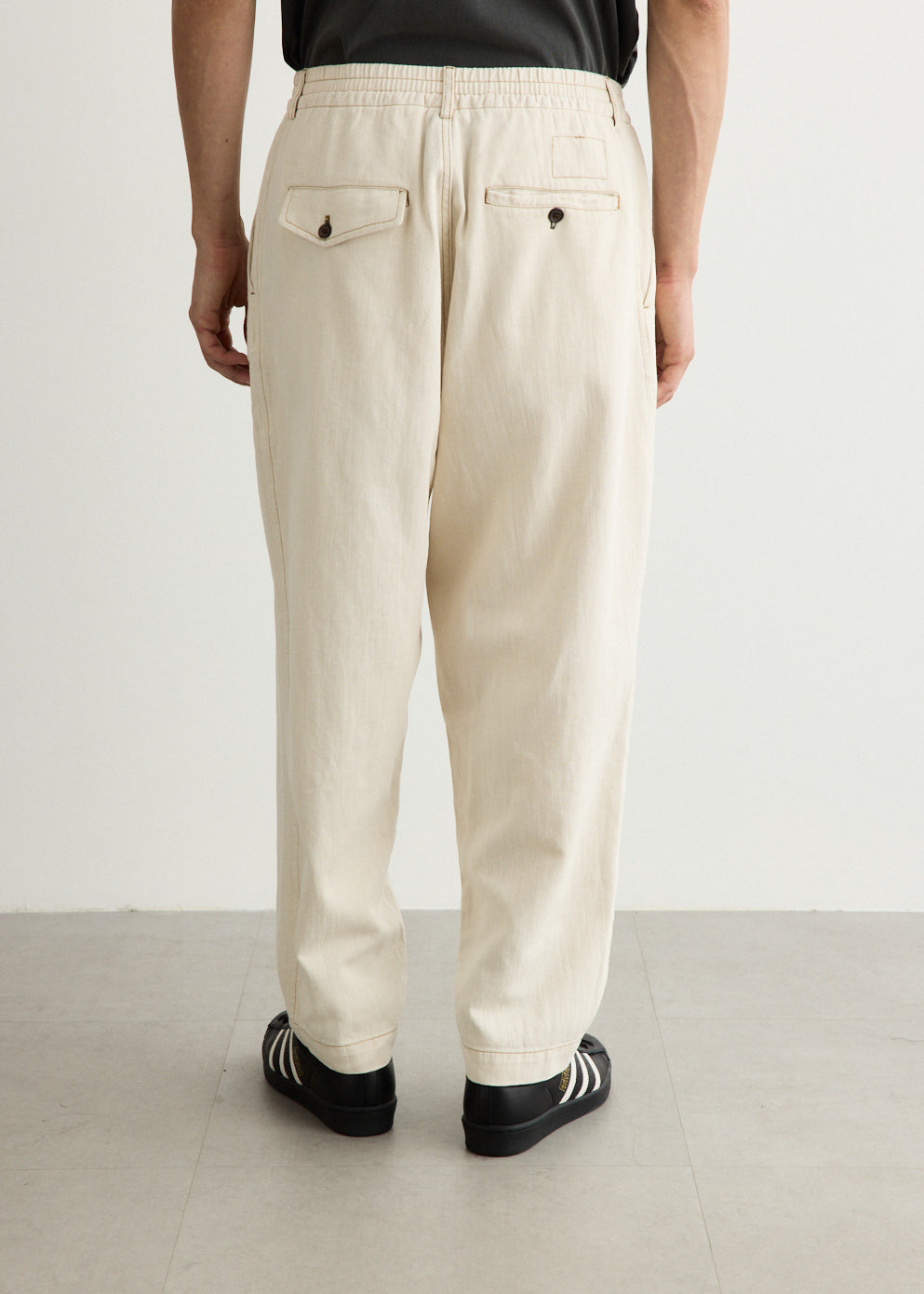 Pleated Track Pants