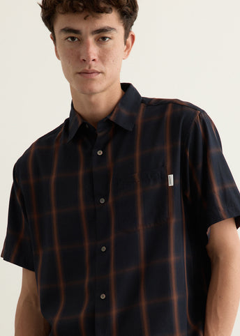 Bruce Ombre Check Short Sleeve Shirt