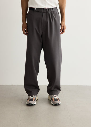Compact Ponte Wide Tapered Chef Pants