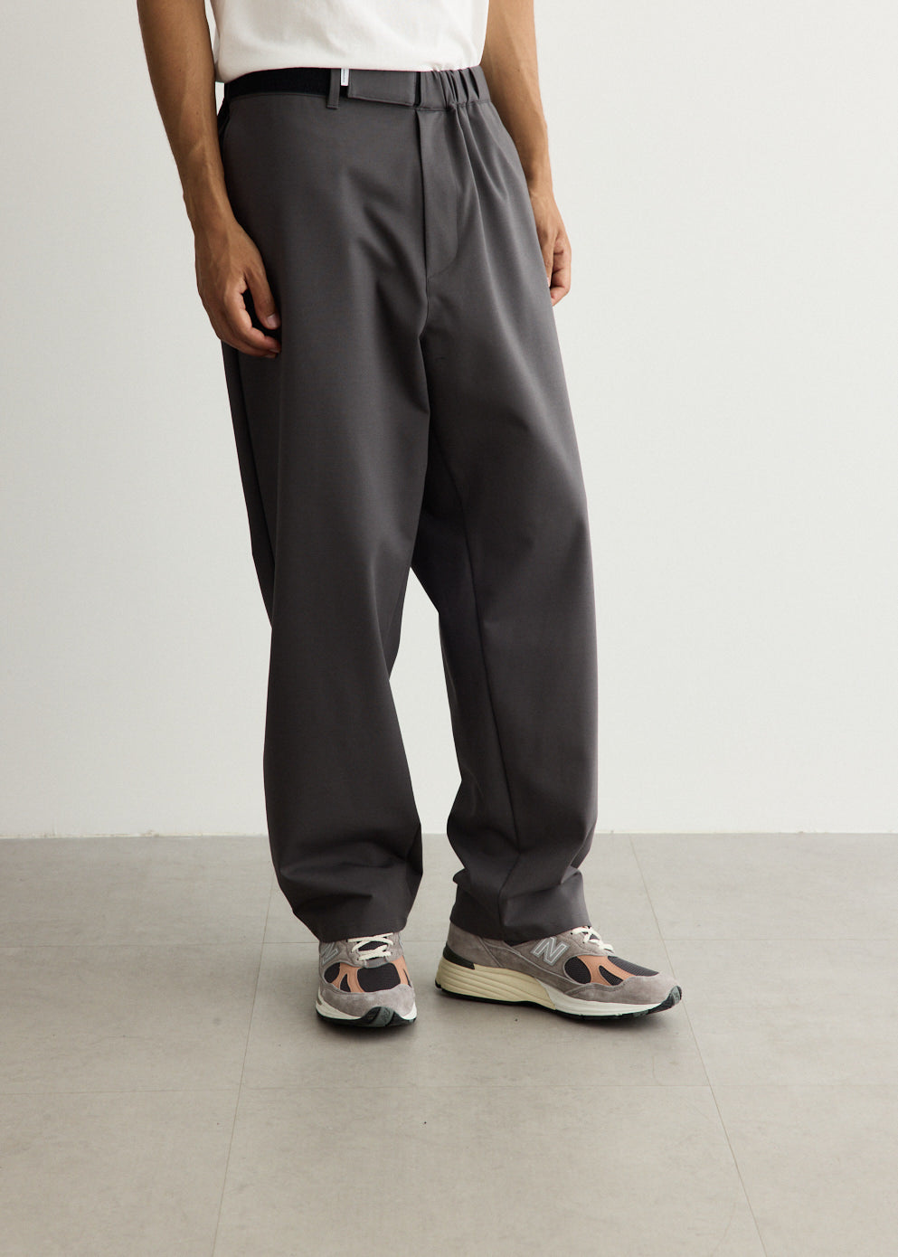 Compact Ponte Wide Tapered Chef Pants