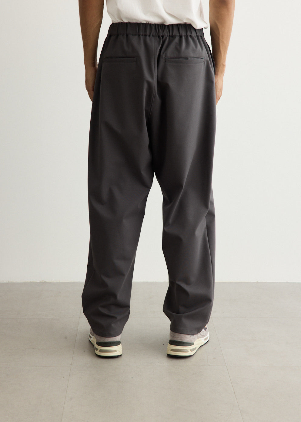 Compact Ponte Wide Tapered Chef Pants