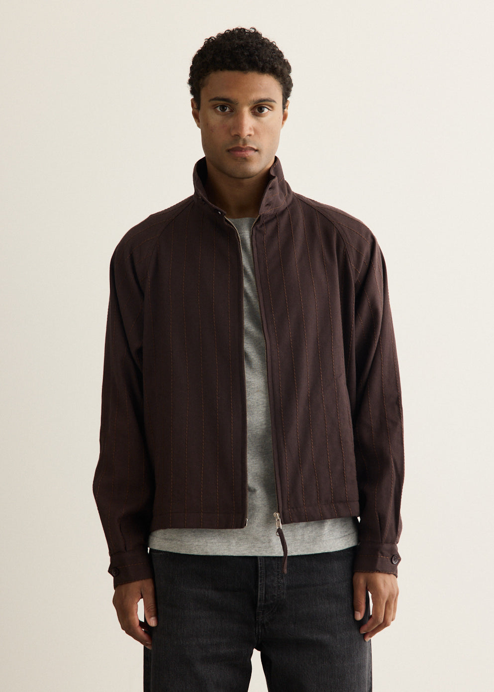 Stanley Handloom Cotton Embroidered Jacket