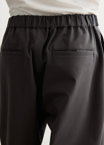 Compact Ponte Wide Tapered Chef Pants