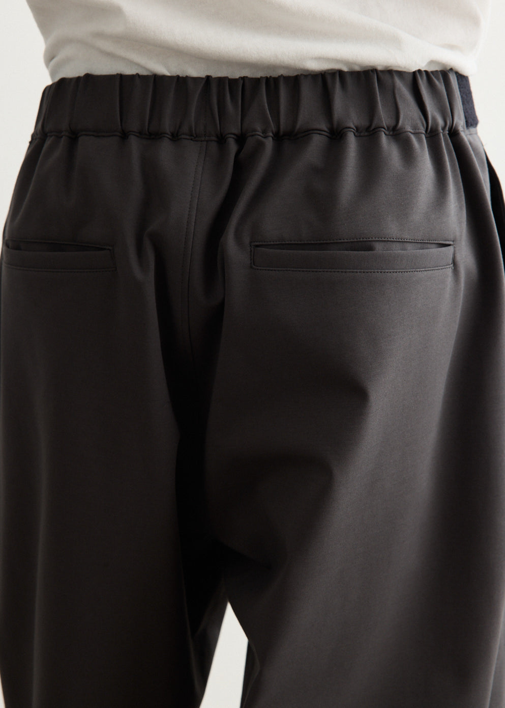 Compact Ponte Wide Tapered Chef Pants