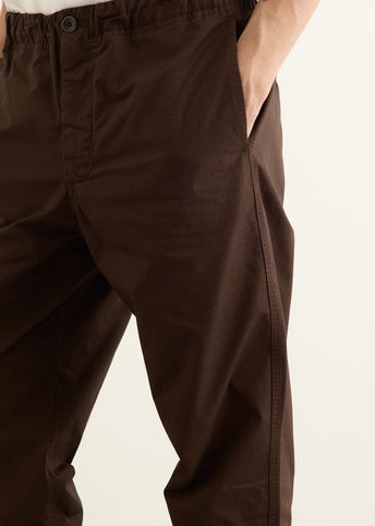 Ezra Regular Mineral Dyed Fine Twill Trousers