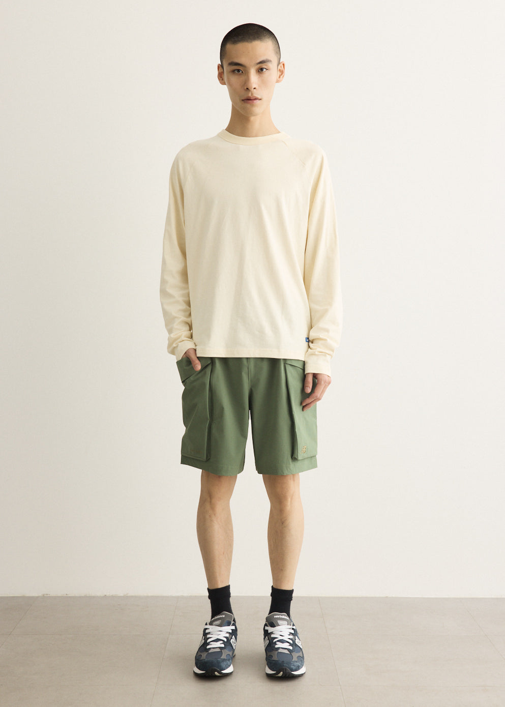 NB Grey Shorts
