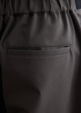 Compact Ponte Wide Tapered Chef Pants