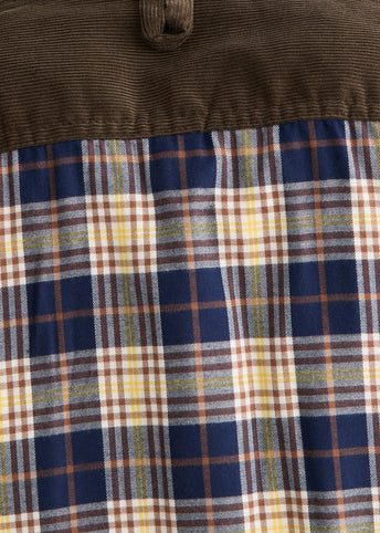 Stripe and Check Shirt
