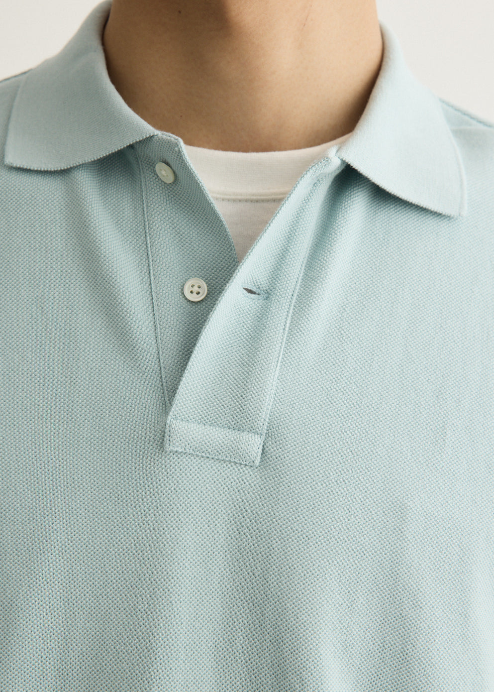 Cotton Pique Jersey Polo