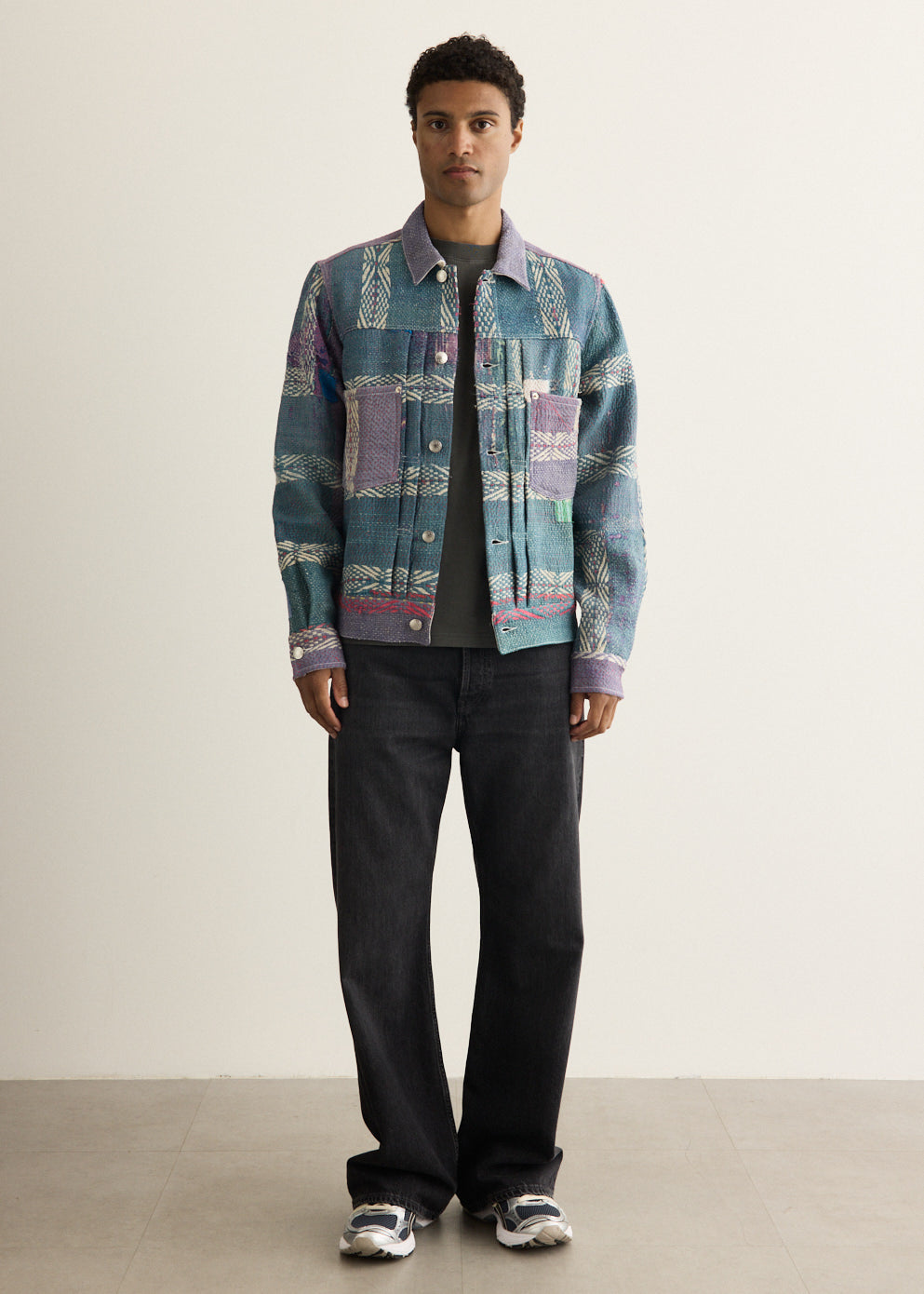 Marvin Vintage Kantha Blanket Jacket