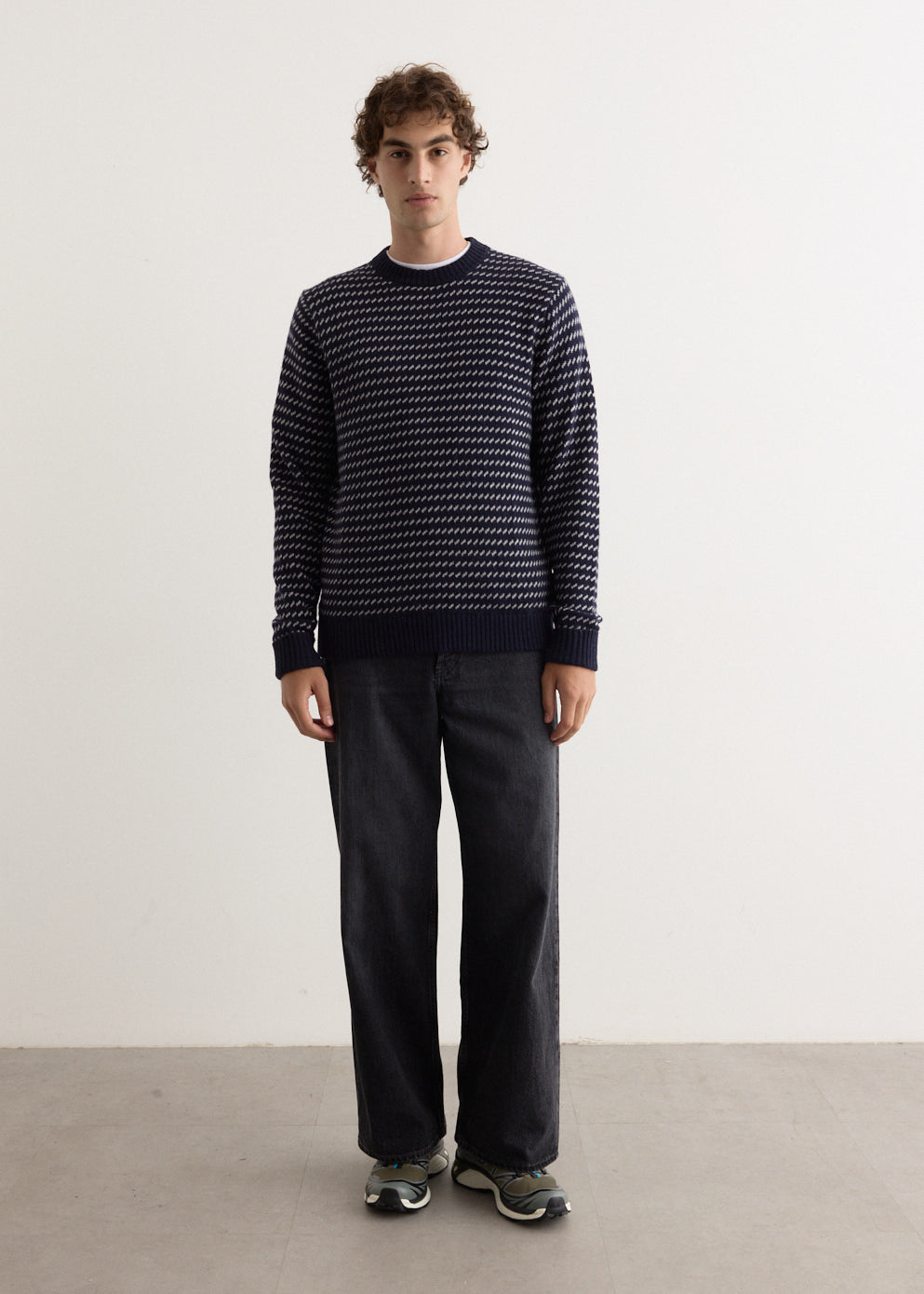 Recycled Wool Blend Sweater