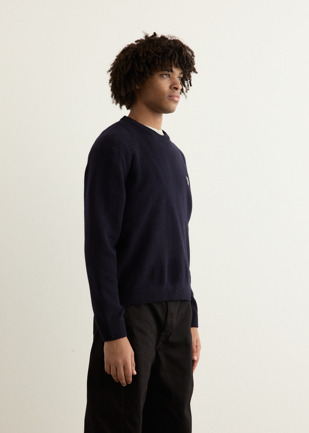 Grey Fox Head Patch Comfort Jumper