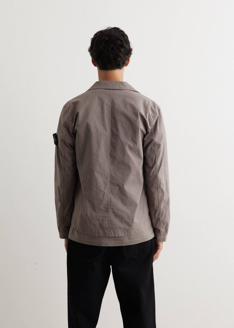 Cotton Ripstop Garment Dyed Overshirt