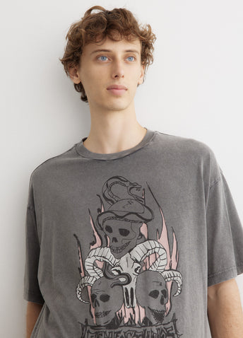 Edra U Skull T-Shirt