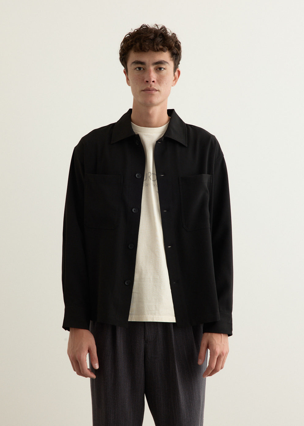 Driessen Crepe Overshirt