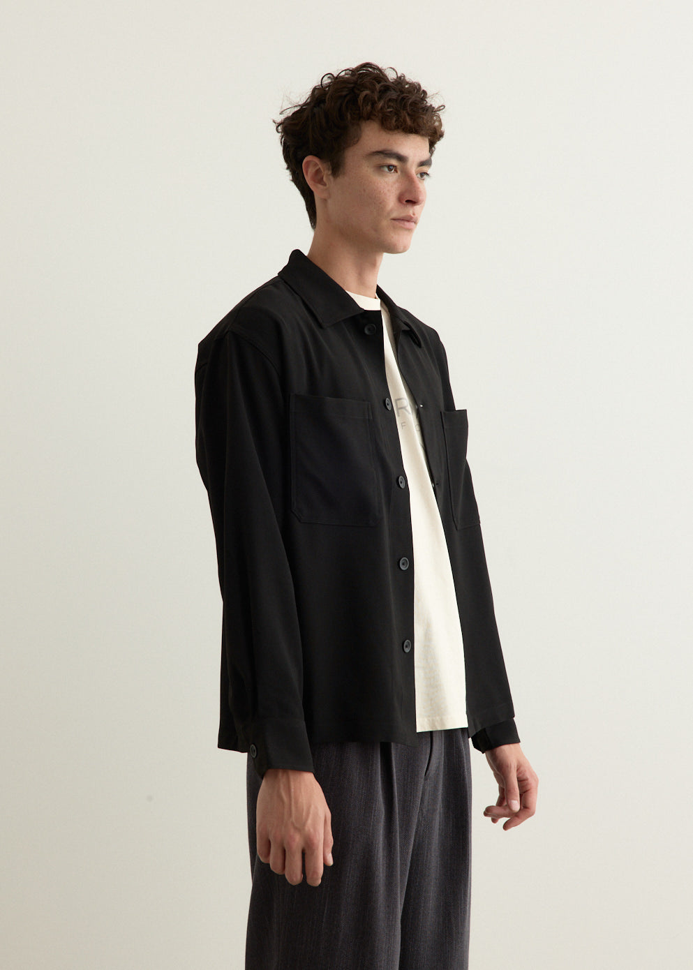 Driessen Crepe Overshirt