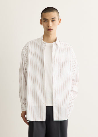 SIDOGRAS Long Sleeve Oversized Regular Collar Shirt
