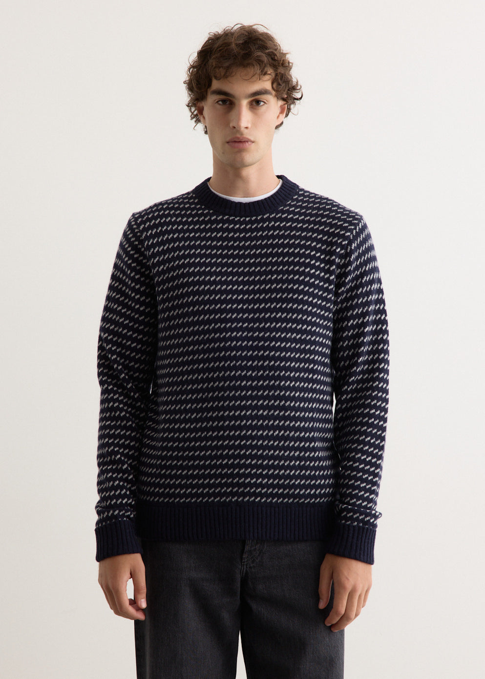 Recycled Wool Blend Sweater