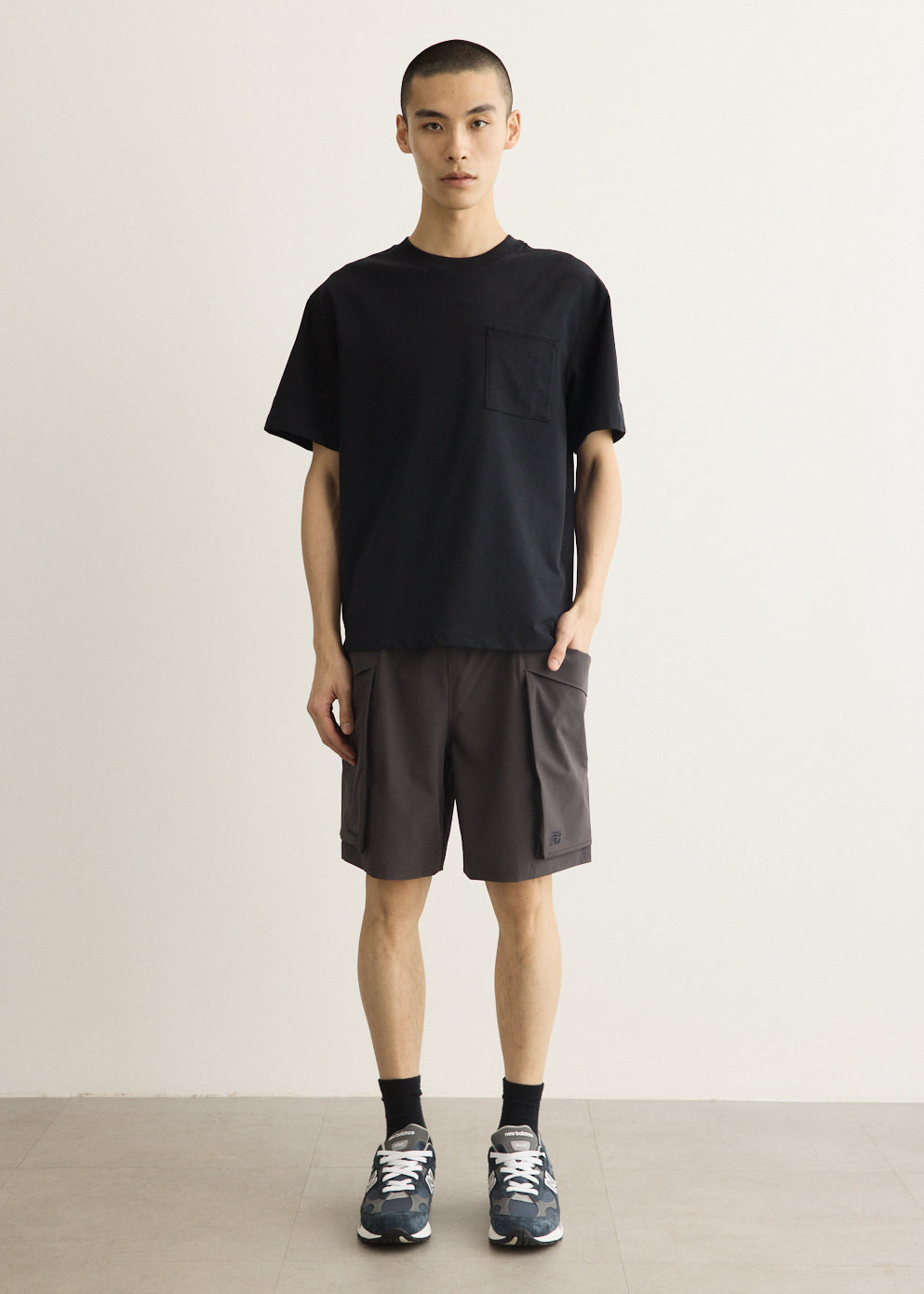 NB Grey Pocket T-Shirt