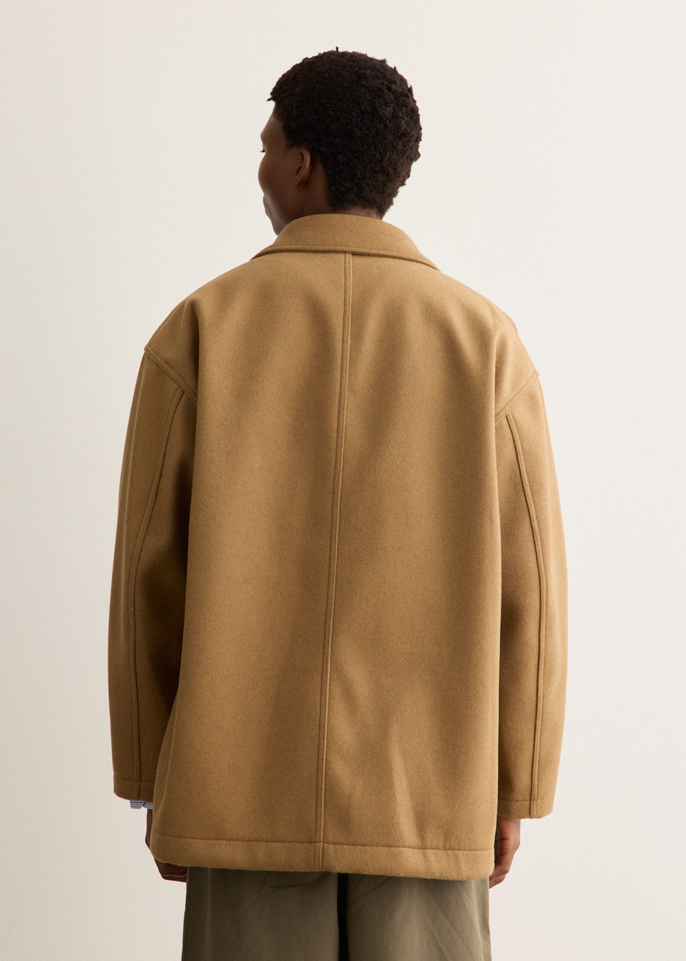 Wool Bonding Shirt Jacket