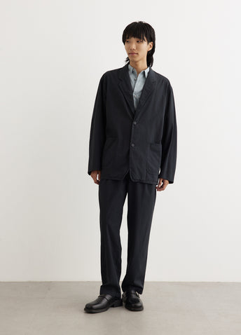 Garment Dye 2B Jacket in Ink Black