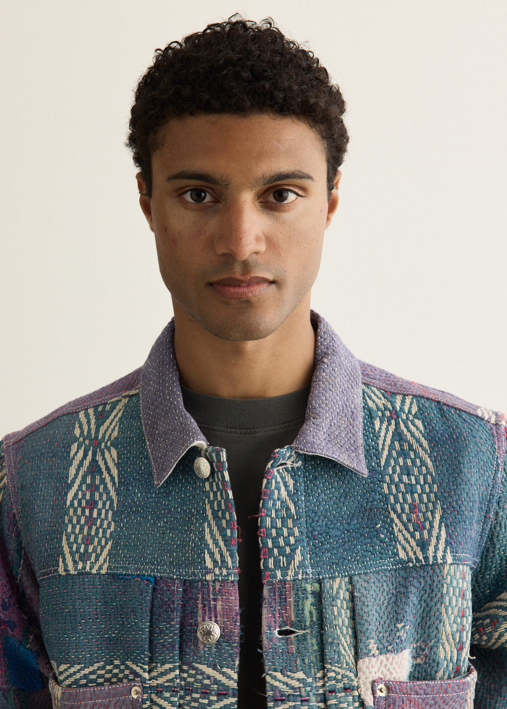 Marvin Vintage Kantha Blanket Jacket