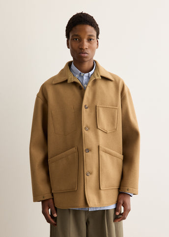 Wool Bonding Shirt Jacket