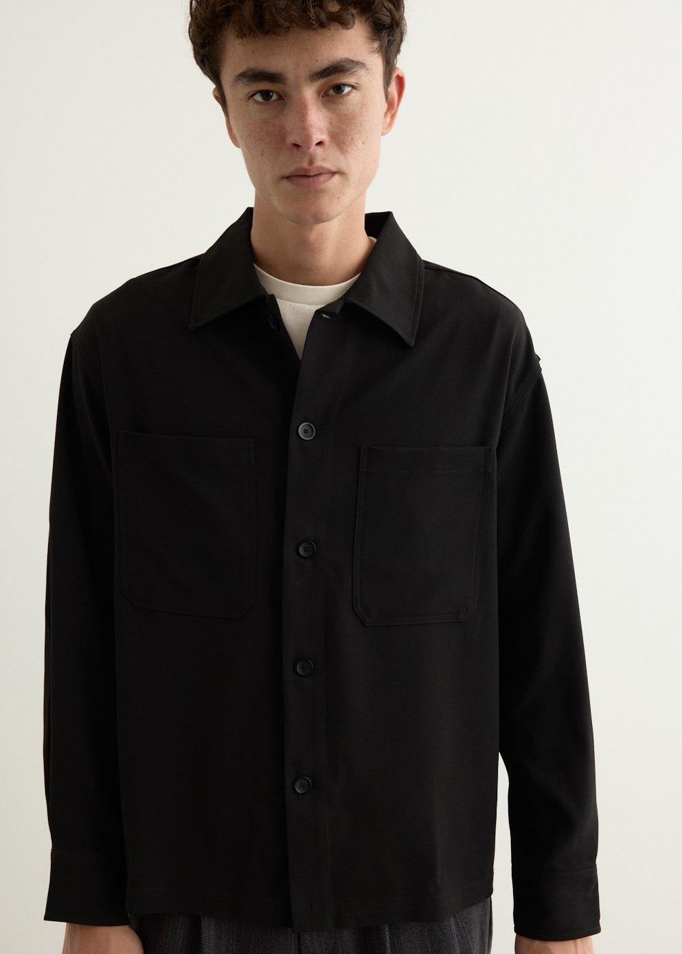 Driessen Crepe Overshirt