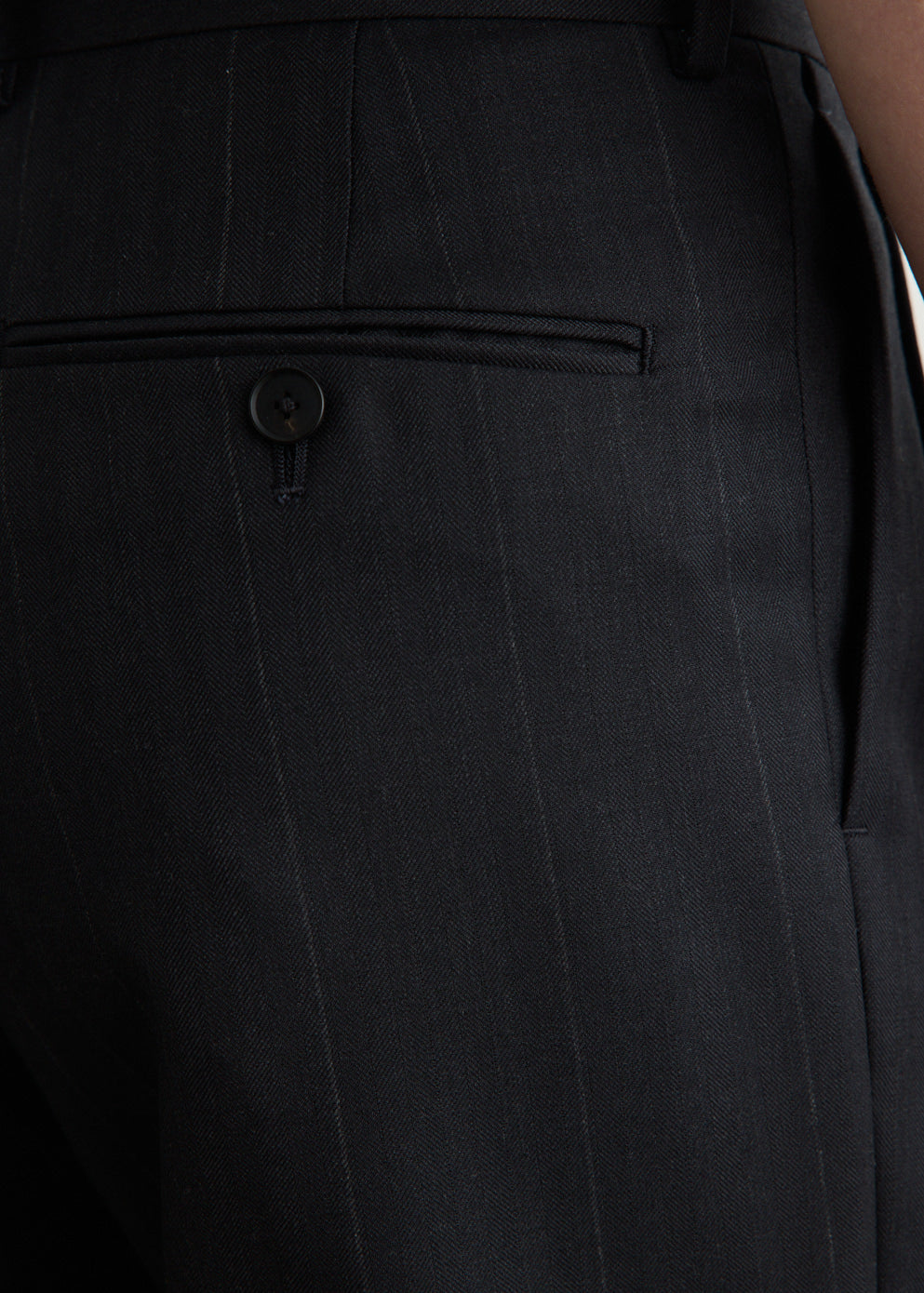 Bluefaced Wool Two Tuck Slacks