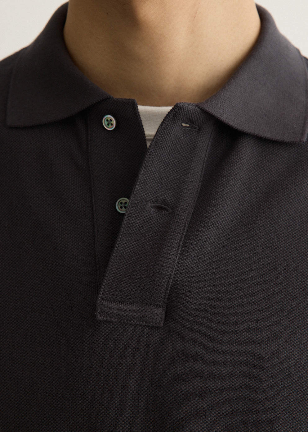 Cotton Pique Jersey Polo