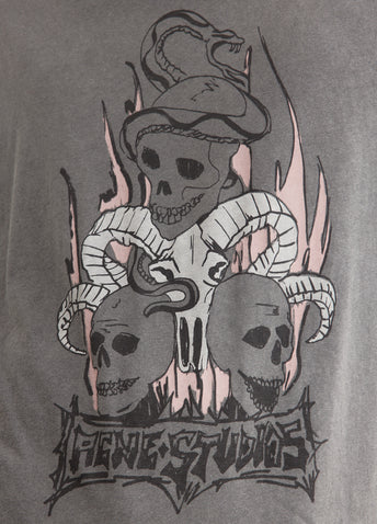 Edra U Skull T-Shirt
