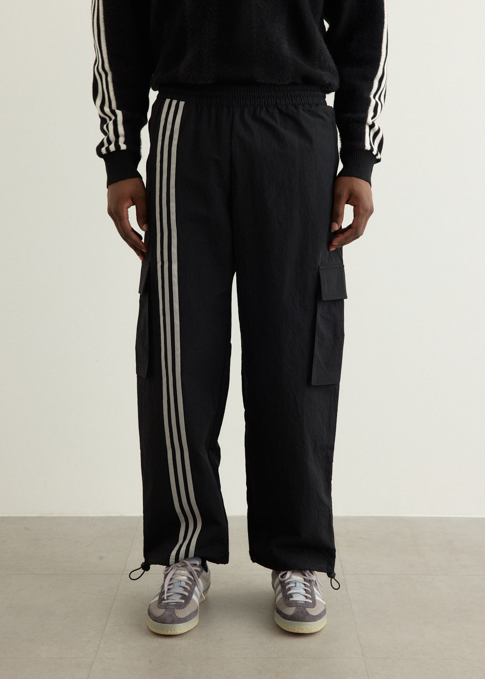 Front Stripe Cargo Pants