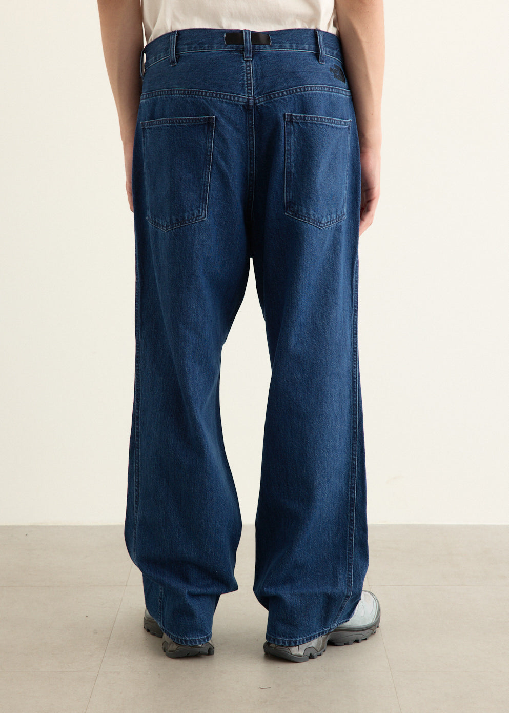 Triple Side Seam Denim Pants