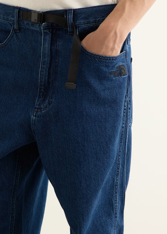 Triple Side Seam Denim Pants