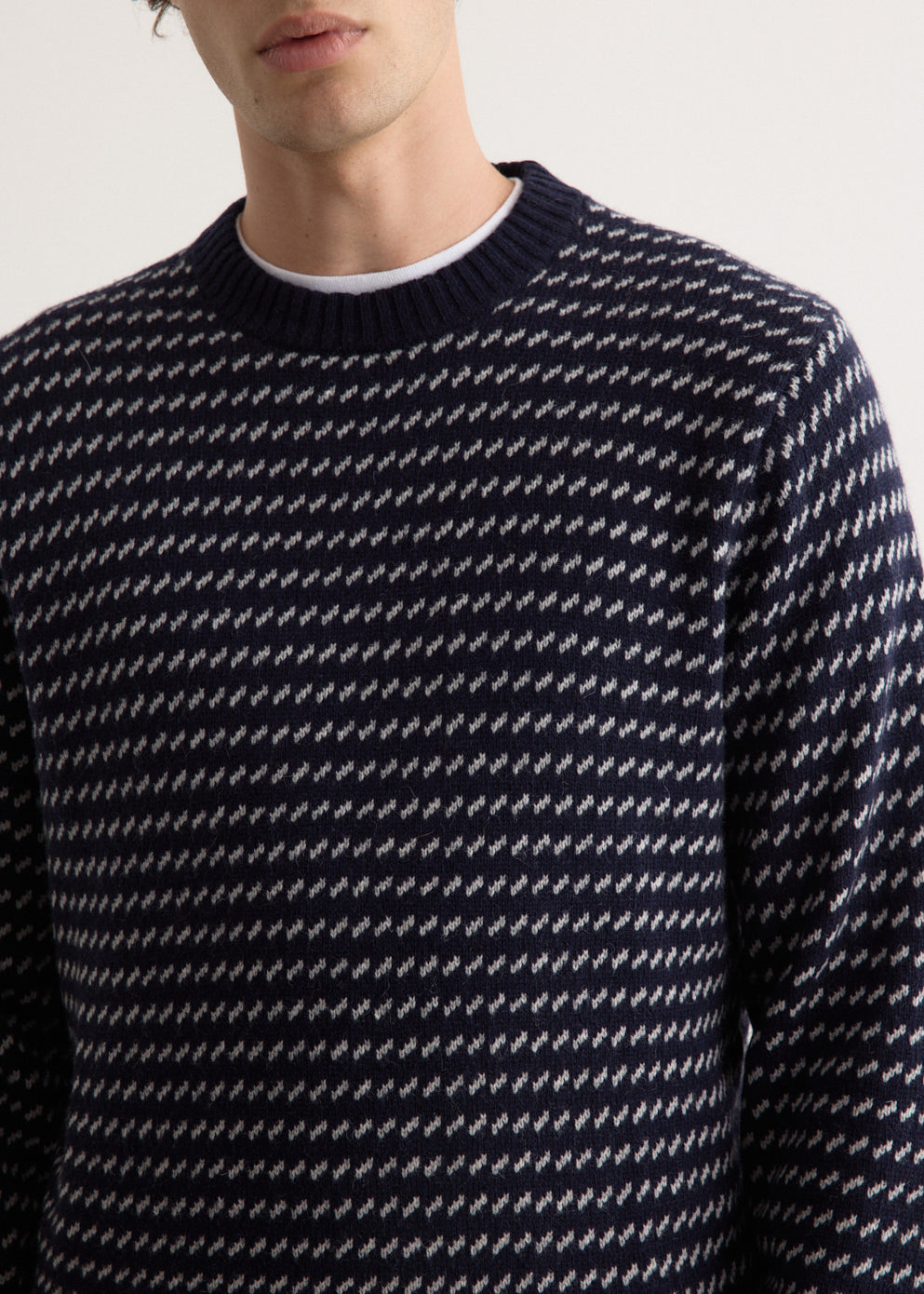 Recycled Wool Blend Sweater