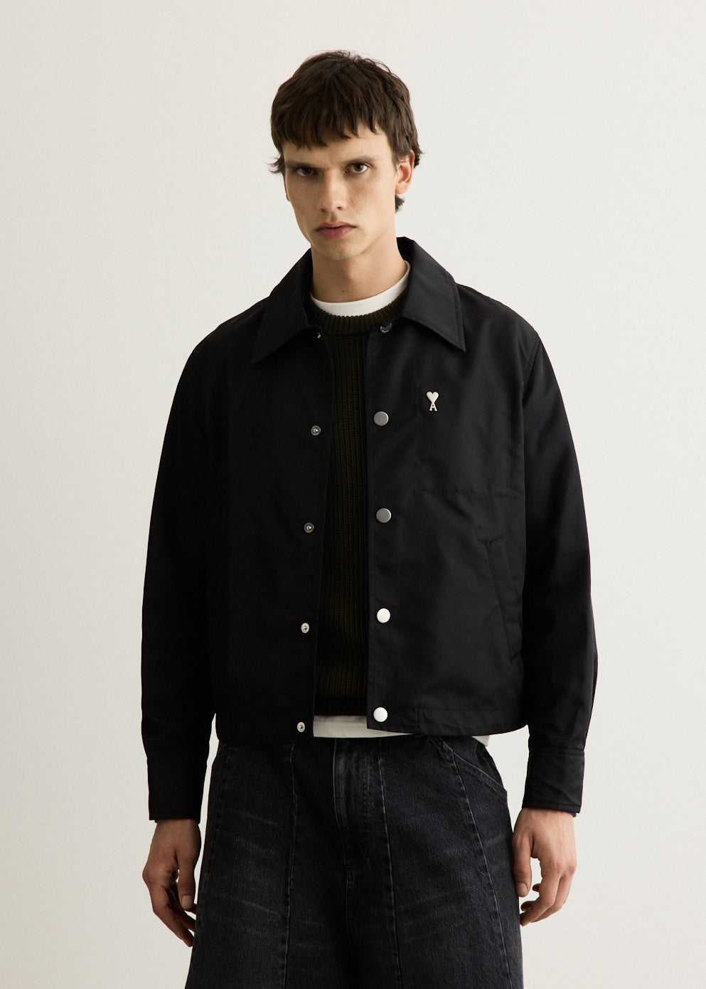 Ami De Coeur Stud Buttoned Jacket