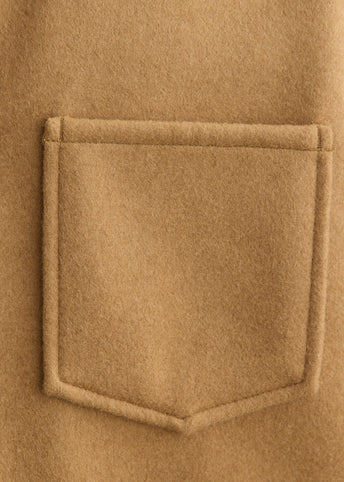 Wool Bonding Shirt Jacket