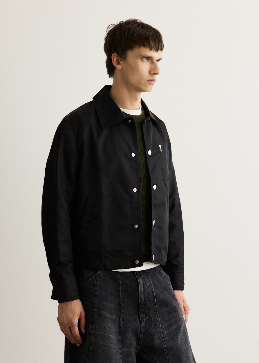 Ami De Coeur Stud Buttoned Jacket