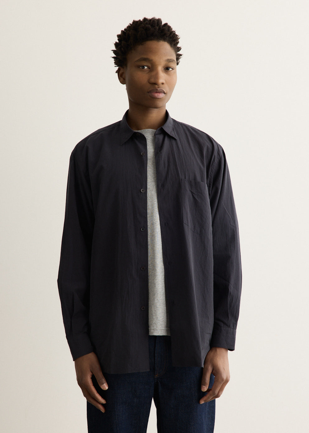 Thin Cotton Comoli Shirt