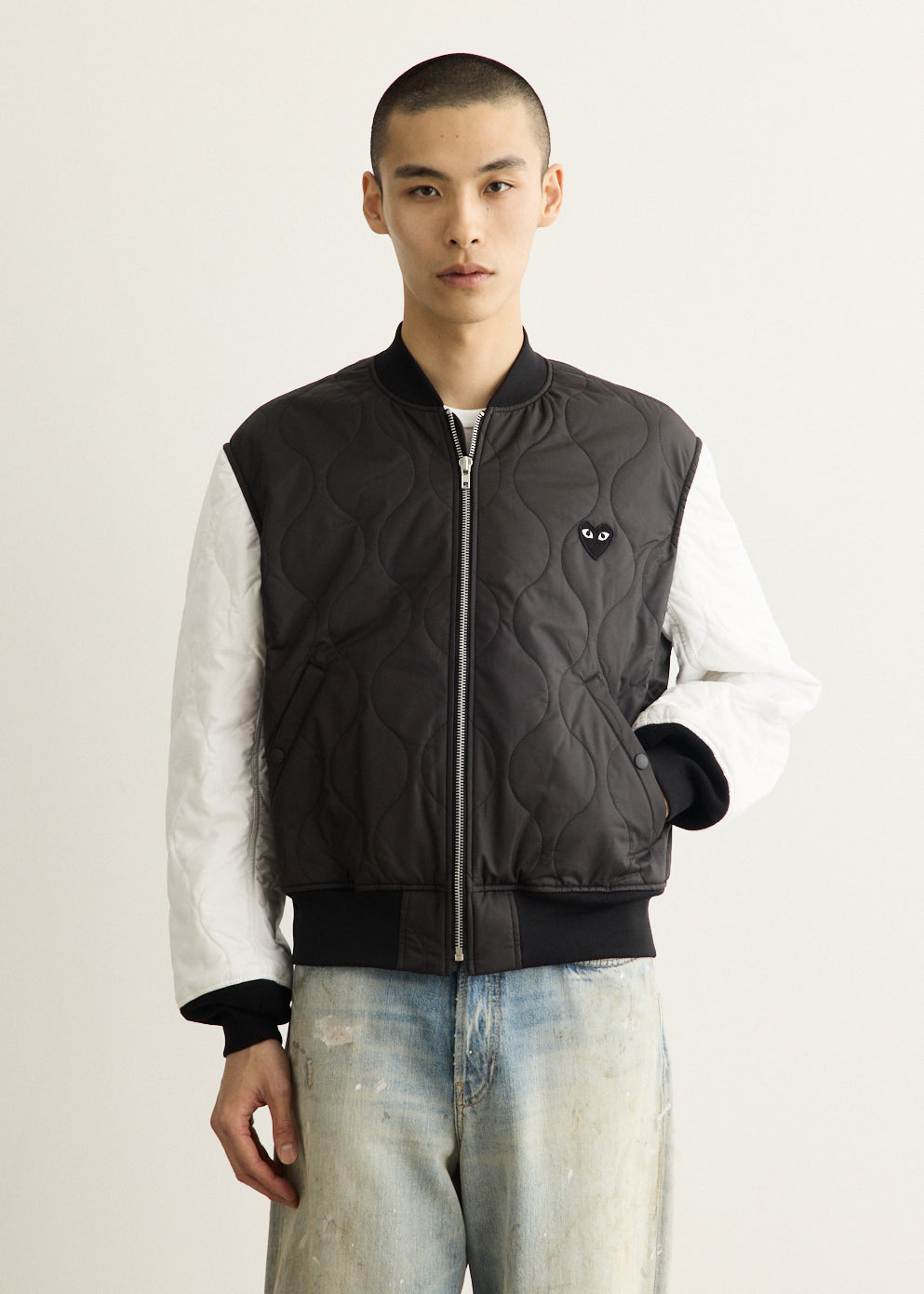 Black Emblem Black Heart Jacket