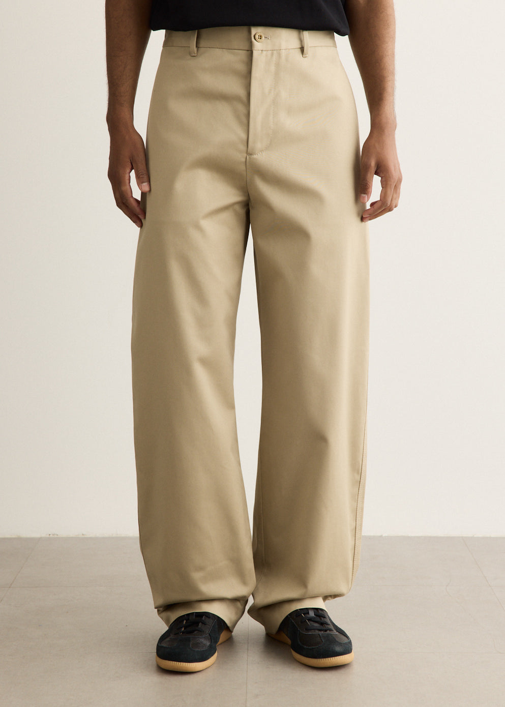 Palass Classic Cotton Satin Trousers