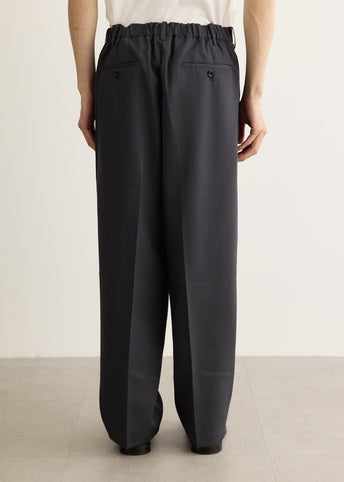 Scale Off Wool Wide Slacks